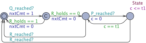 Minimum Duration After Q until R